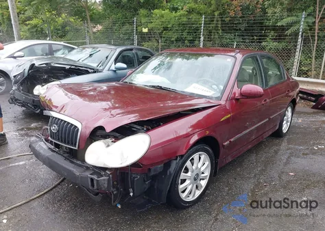 2002 Hyundai Sonata Gls/Lx z USA, uszkodzony, nr VIN KMHWF35H02A557637